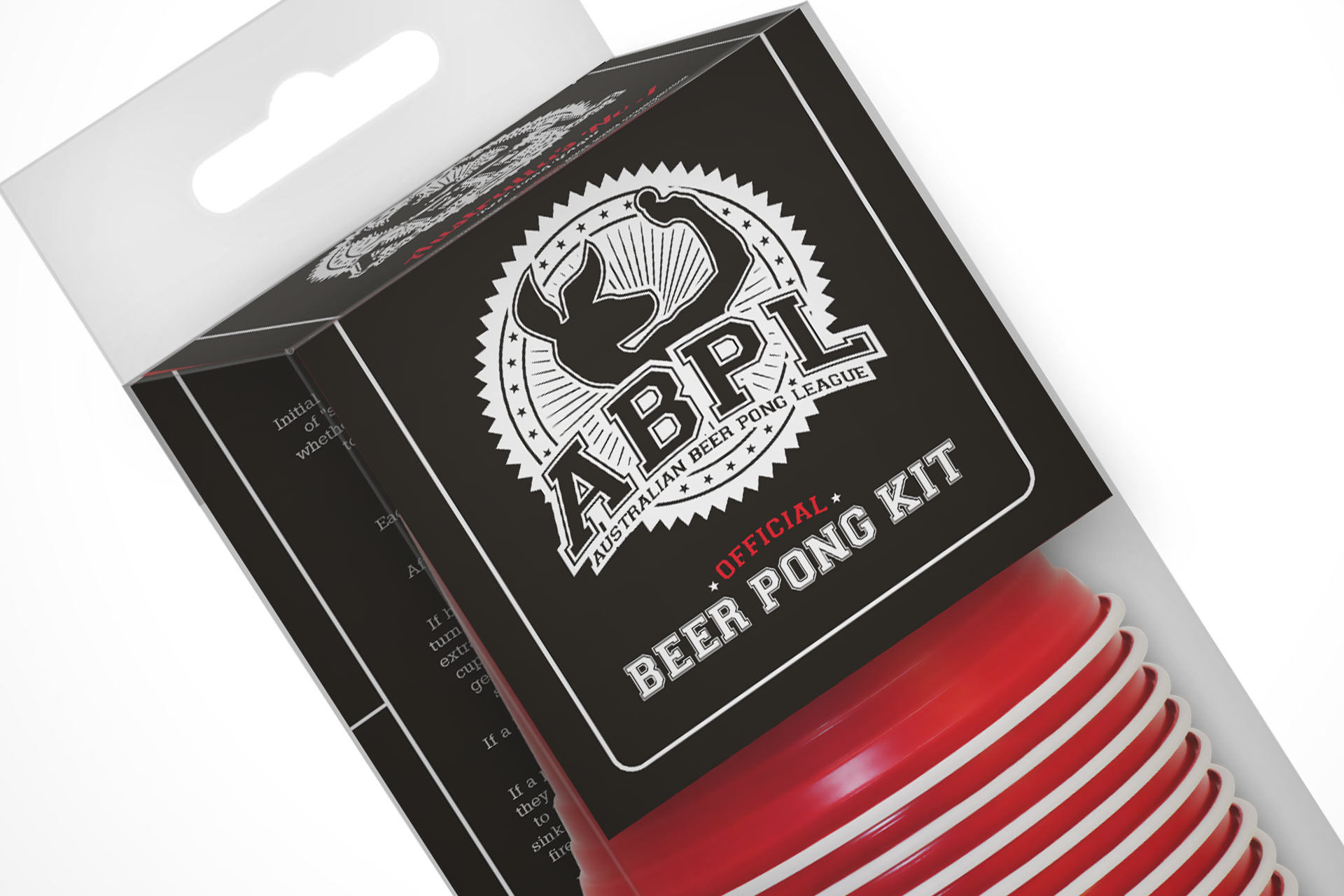 valg Spanien plade Australian Beer Pong League - Stealth Design